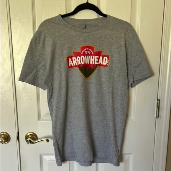 Source Unknown Other - Arrowhead Water Gray T-Shirt - MEDIUM - UNISEX - BRAND NEW